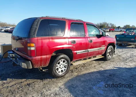 2001 Chevrolet Tahoe Ls z USA, uszkodzony, nr VIN 1GNEC13T31R113700